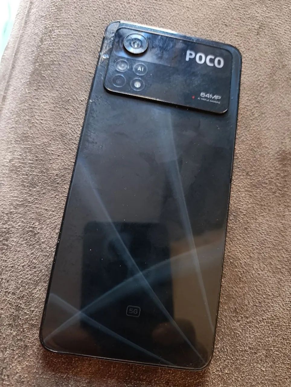 Vendo celular poço 4 pro, 128 giga, único dono - Foto 2