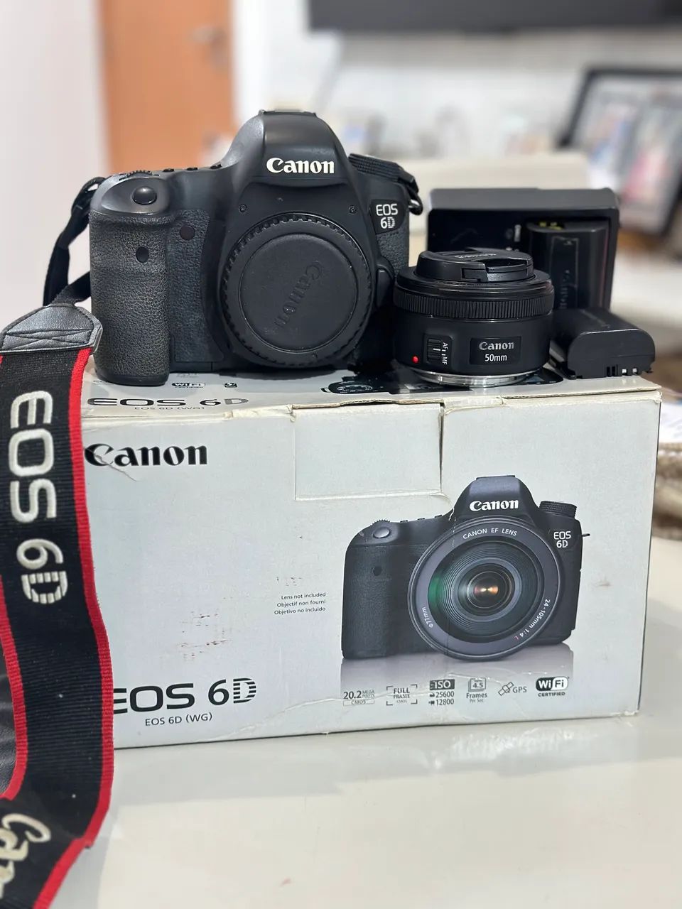Câmera profissional 6D  - Foto 2