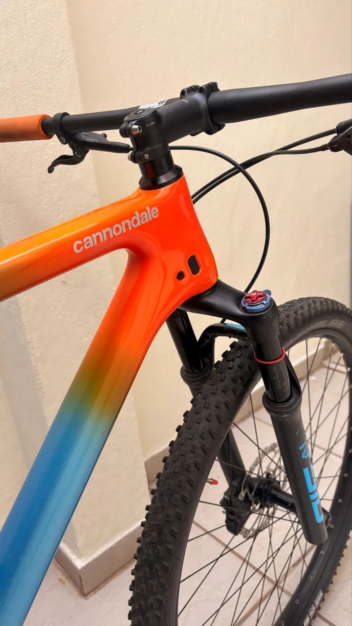 Bicicleta Cannondale FSi Carbon Com Sid Brain Carbono XL  - Foto 4