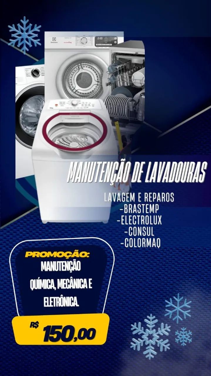 Máquina de lavar roupa 