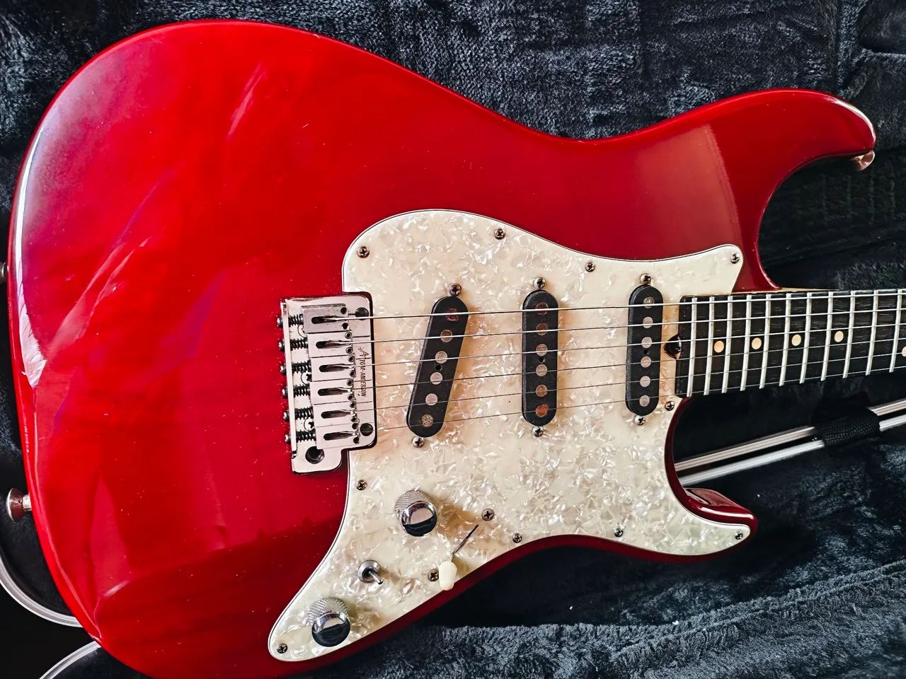 Tom Anderson Classic S (1997) Translucent Plum (Case) - Foto 3