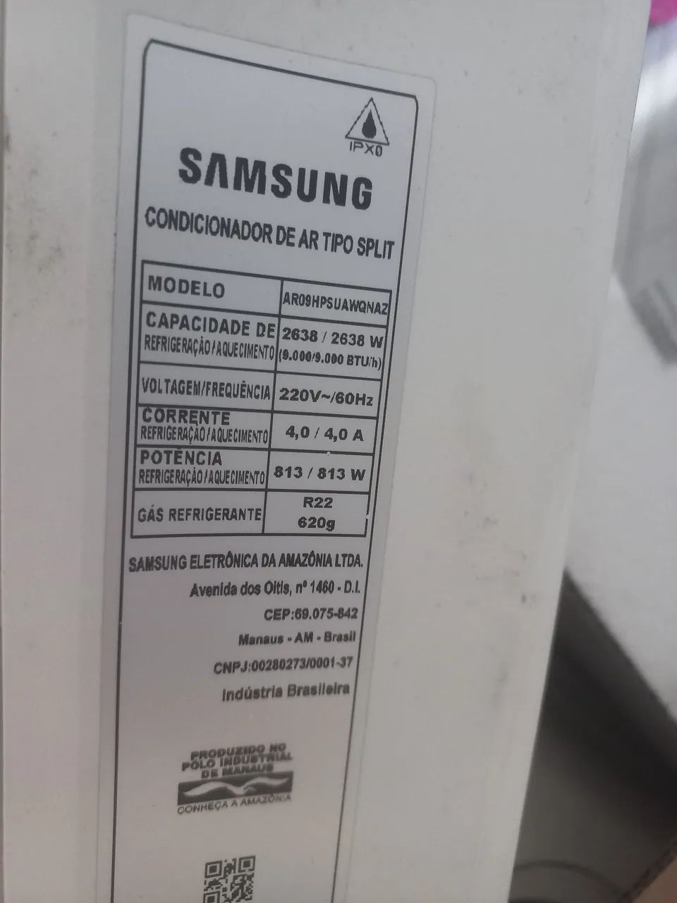 Ar condicionado split Samsung 9000 btus - Foto 4