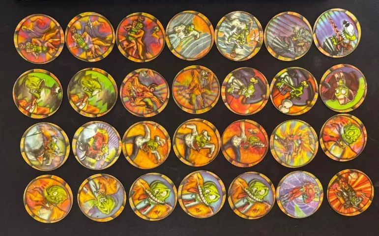 Tazos - Elma Chips - O Máscara - Gigan Tazo - Foto 3