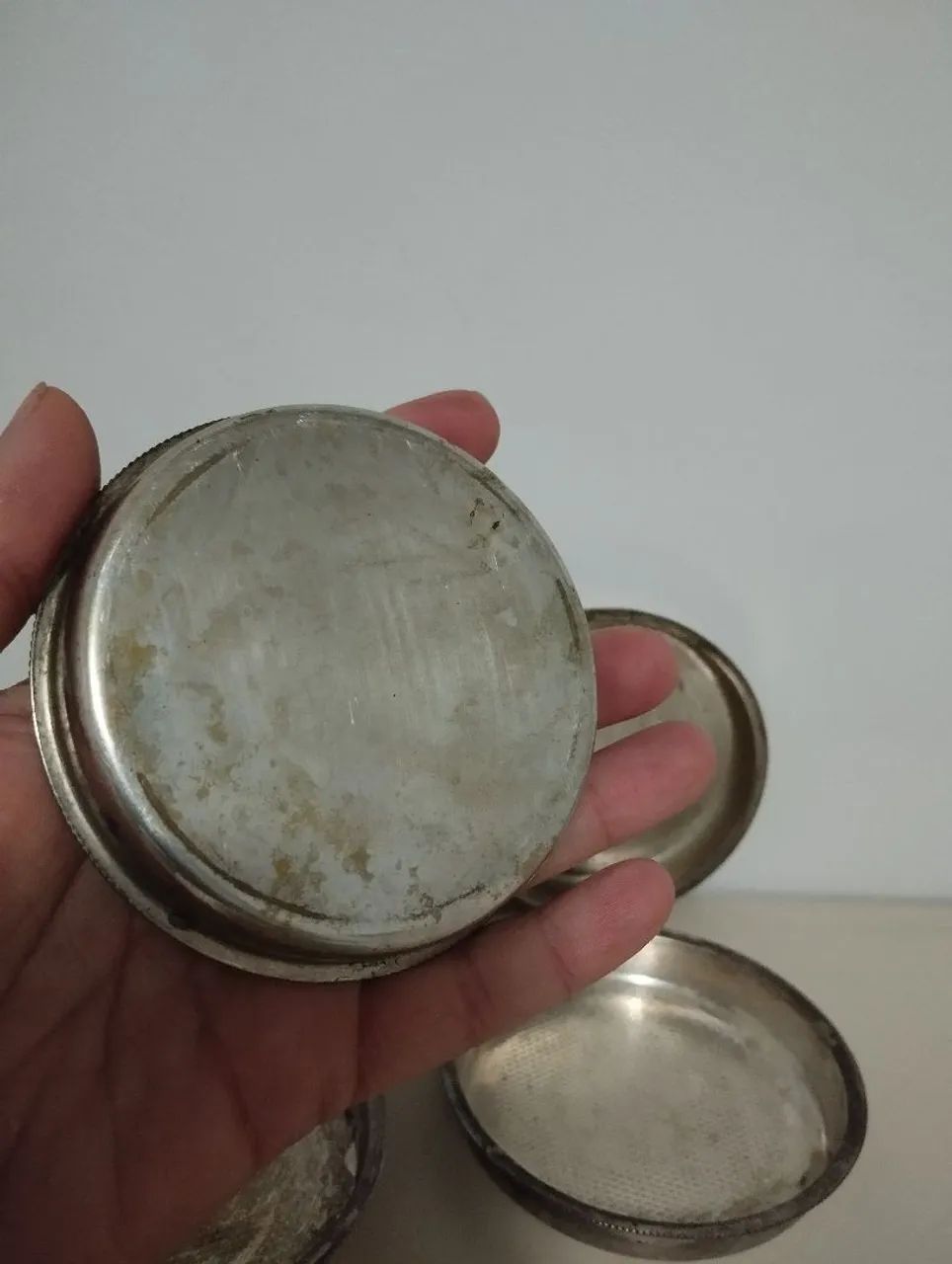 4 pçs antiga em metal  - Foto 4