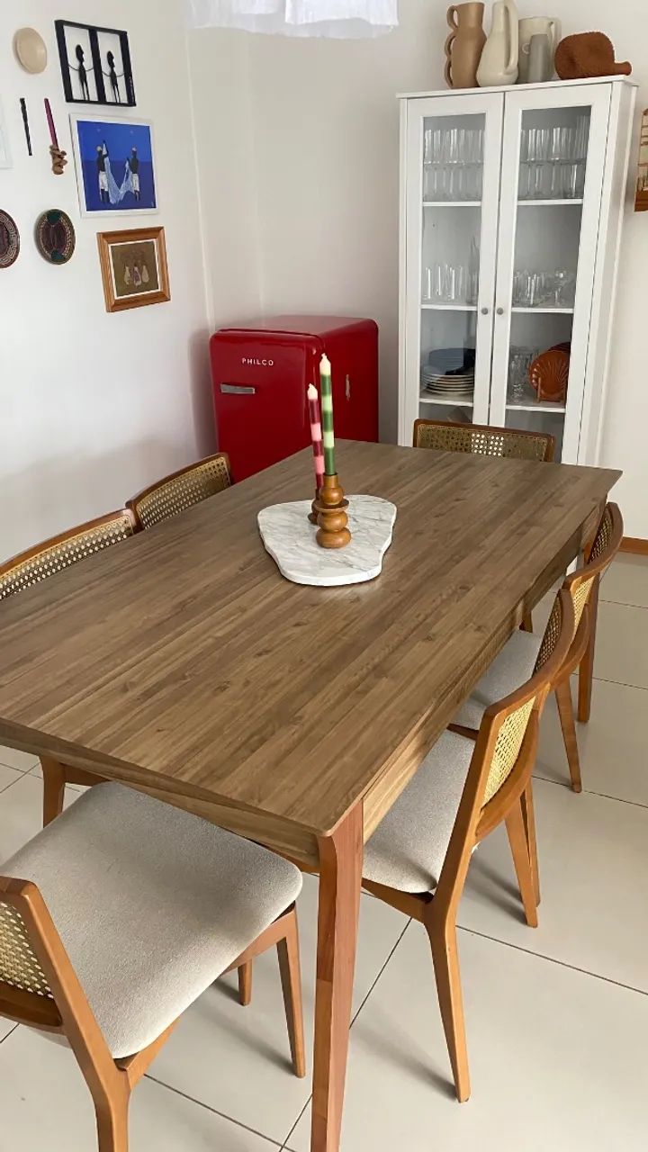 Mesa de jantar retangular - Foto 3