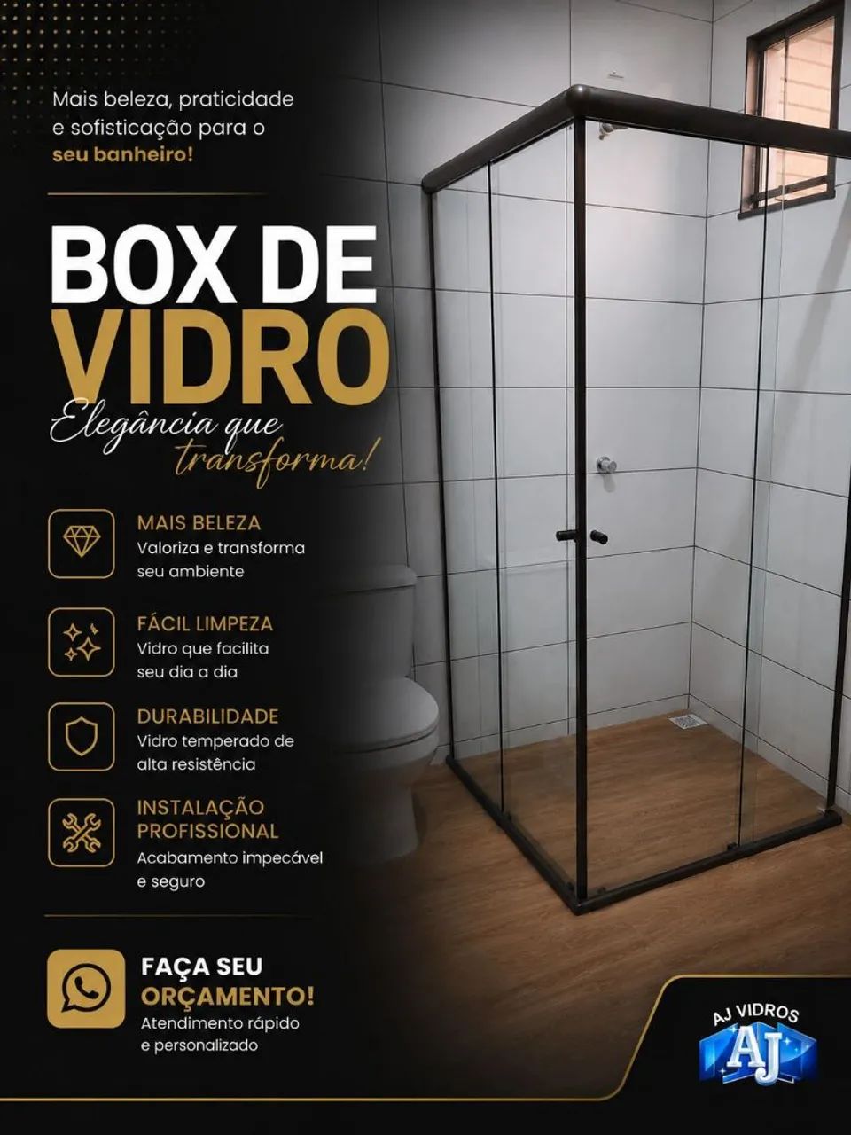 Vidraçaria AJ Vidros - Foto 3