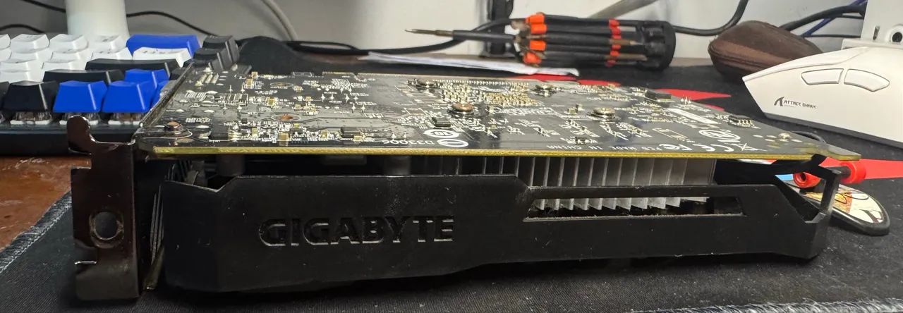 Gigabyte GTX 1050 ti COM DEFEITO - Foto 3