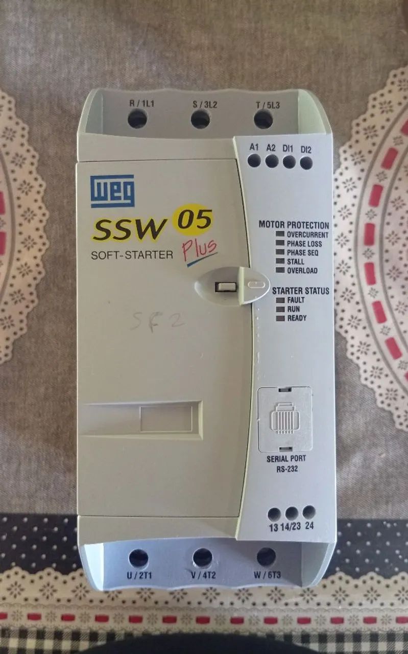 Soft Starter WEG SSW05 45A 220-460V Trifásico Novo SSW050045T2246TPZ