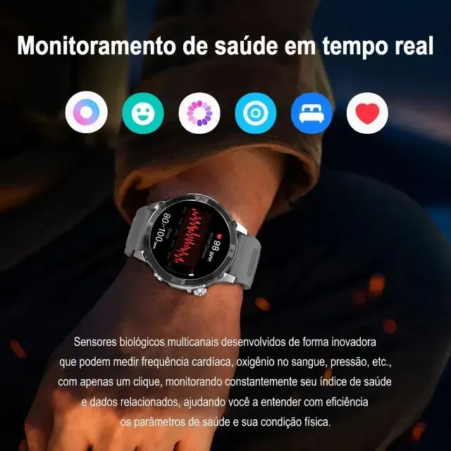 Smartwatch G-tide R6 Pro - Foto 3