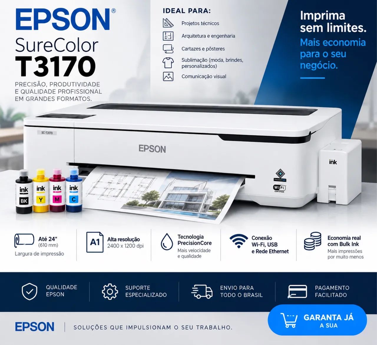 Impressora Epson T3170 Sure Color