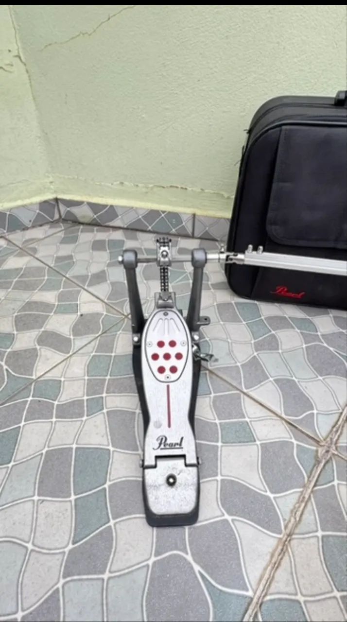 Pedal duplo Pearl Redline - Foto 3