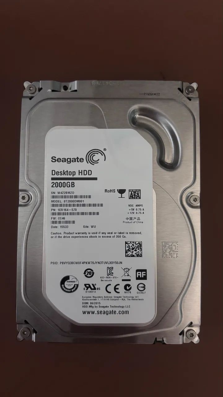 Hd 2TB Seagate 3.5? 