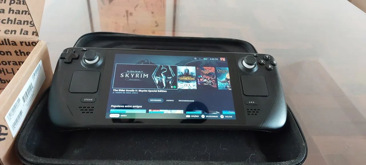 Steam deck LCD 64GB その他おまけ付き STEAM DECK LCD 64GB + 512GB SD + DOCK - Consoles de Vídeo Game