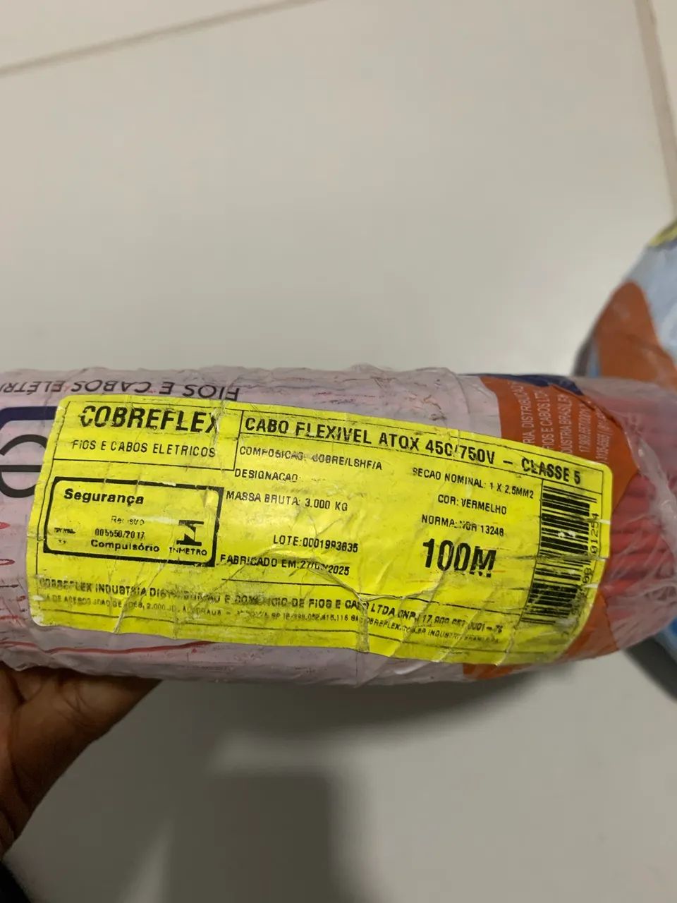 CABO FLEXÍVEL 2,5MM 65579544567299121
