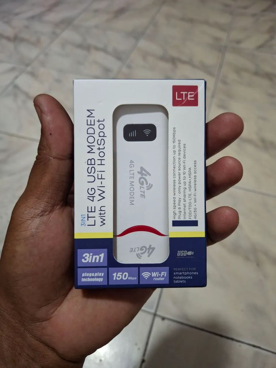 Mini roteador portátil 4G Wi-Fi