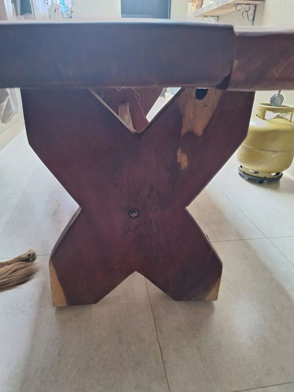 mesa de madeira maciça  - Foto 3