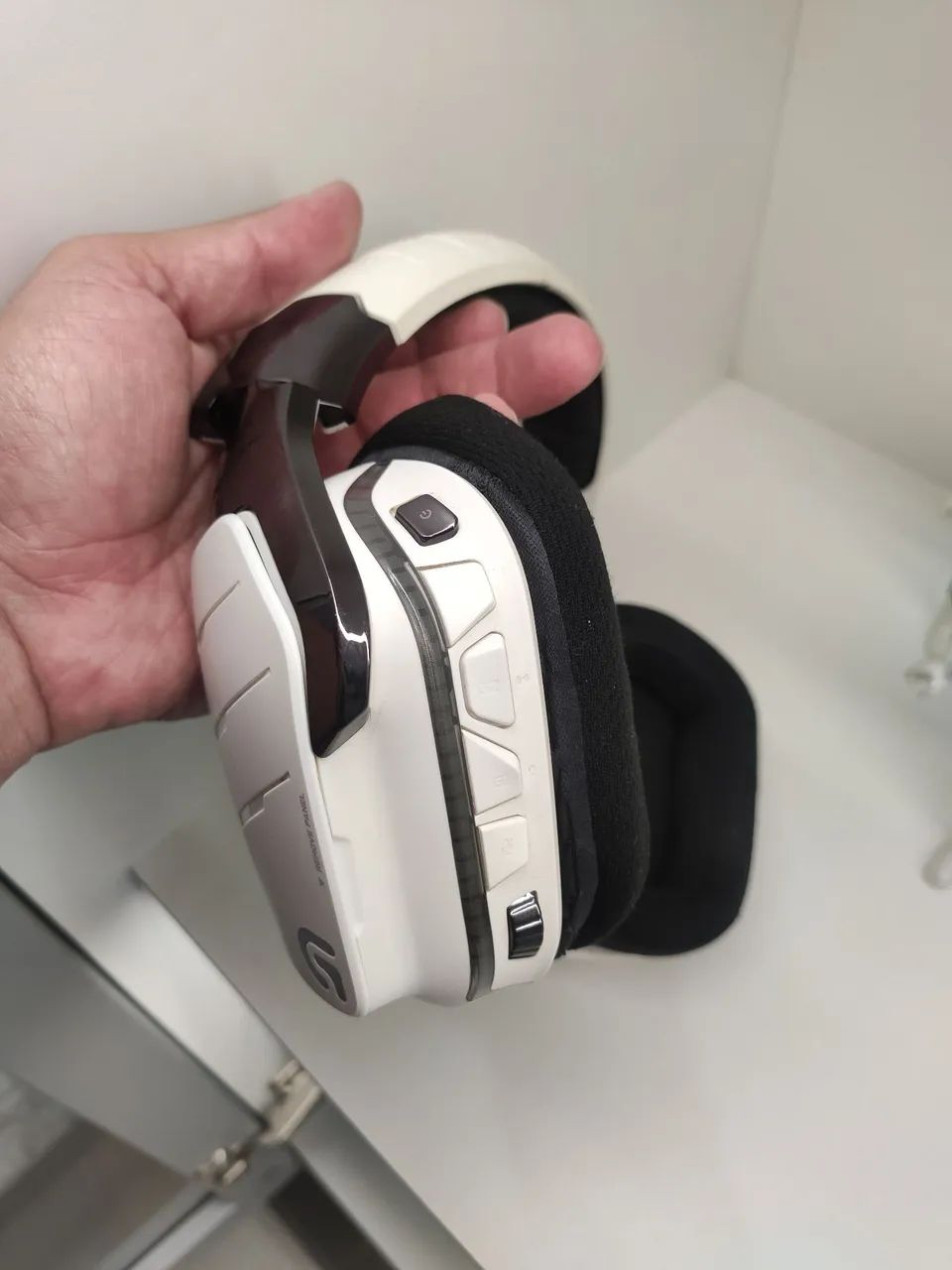 Headset Logitech G933 Snow - Foto 4
