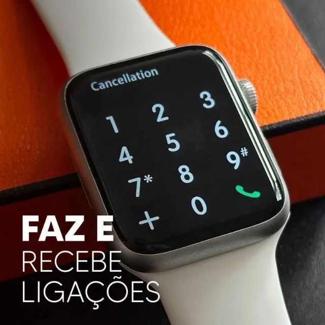 W59 Mini 2° Geração - Função Dois Gestos. Modelo 41mm/ PRATA - Foto 3