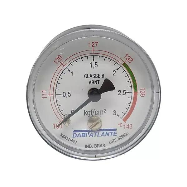 Termomanômetro Autoclave 12/21L
