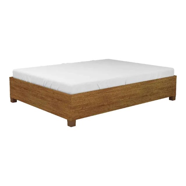 Cama Casal Clara Branco.Branco Carioca - Foto 2