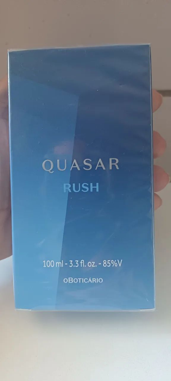 Quasar Boticário Rush promoção 