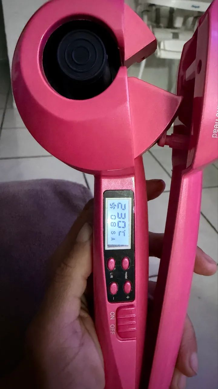 Modelador de cachos rosa Miracle  - Foto 5