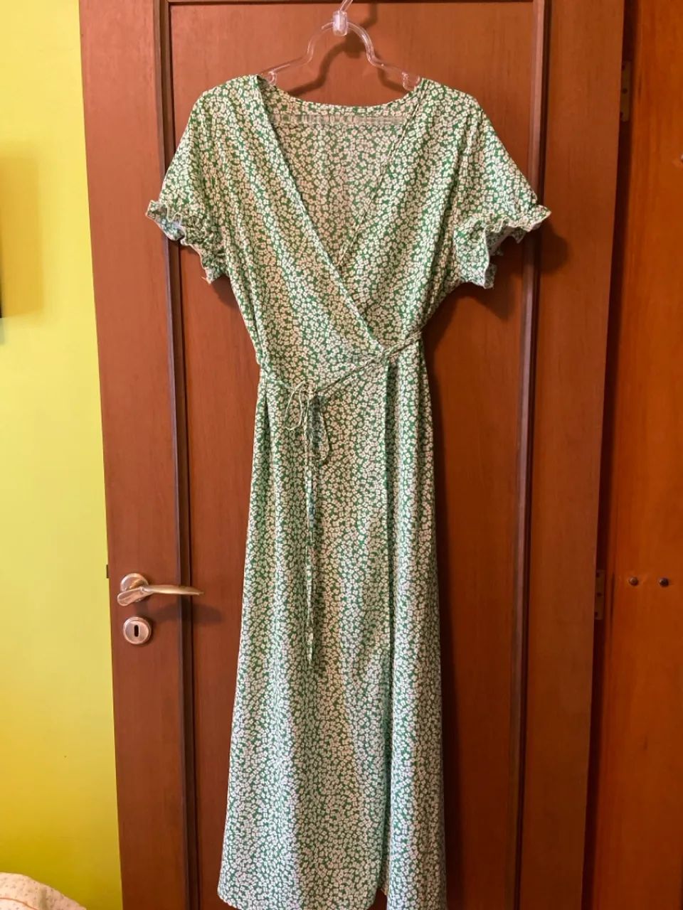 Vestido traspassado 