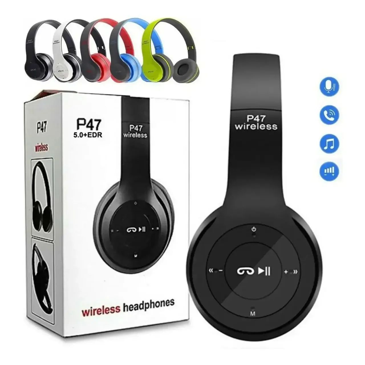 FONE DE OUVIDO BLUETOOTH P47 - Foto 4