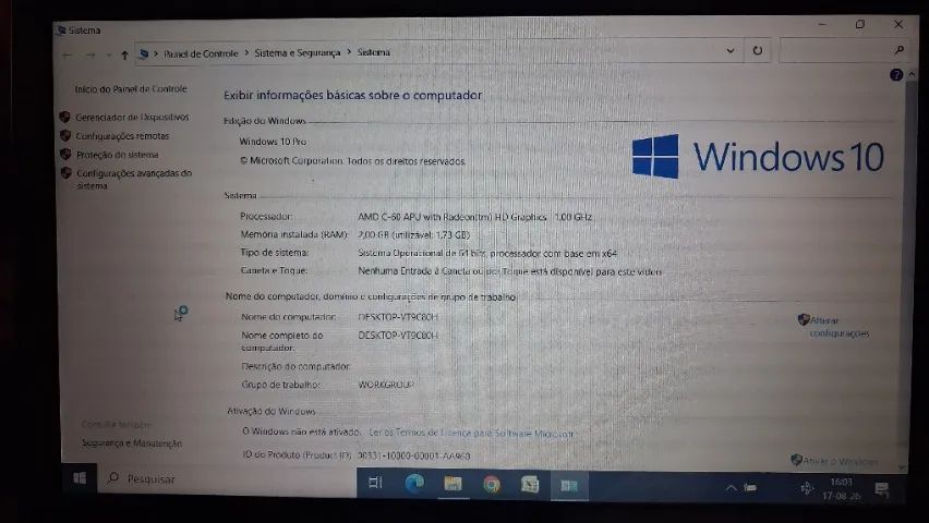Netbook Acer Aspire One