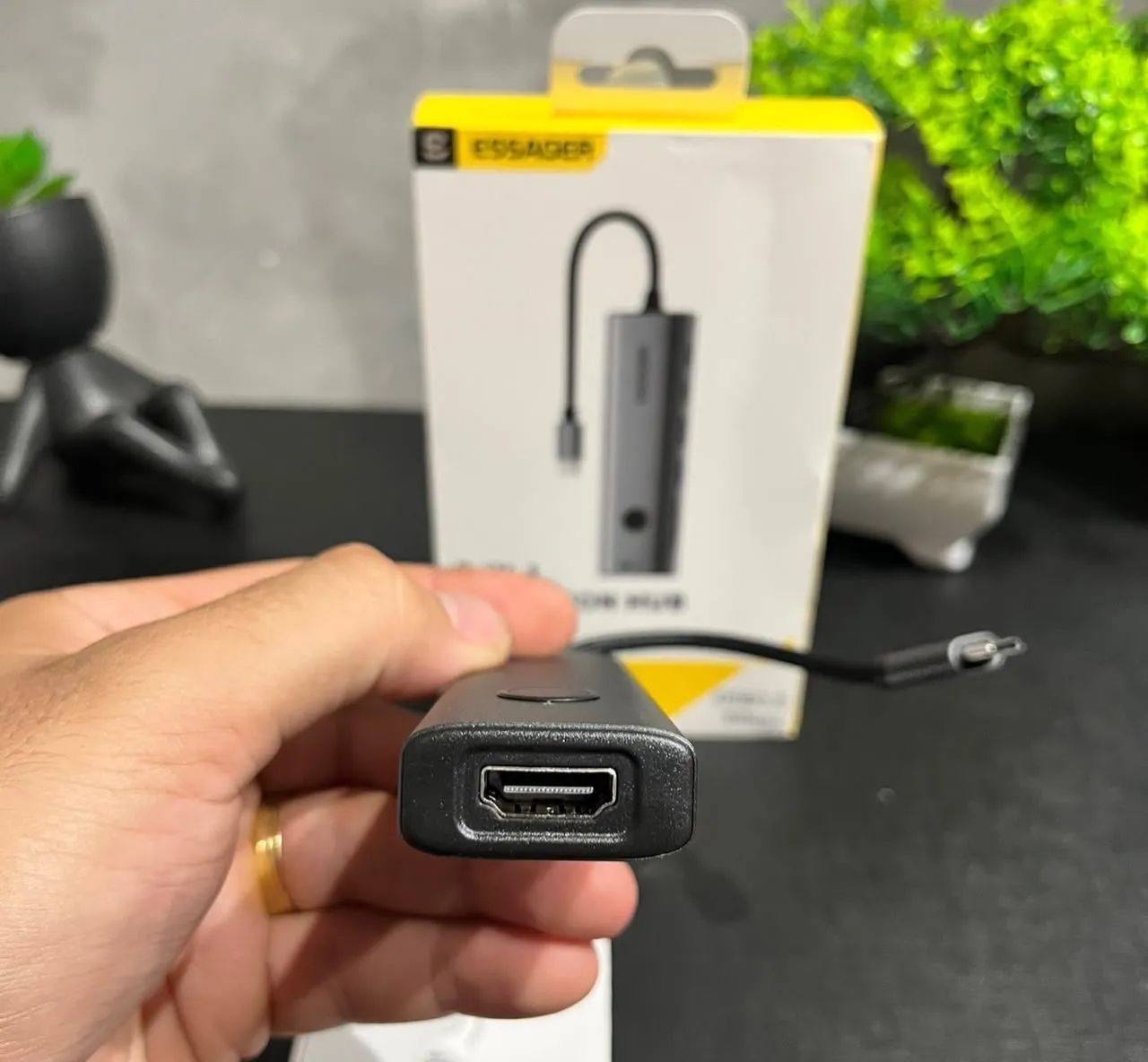 HUB USB-C ESSAGER 7 EM 1  - Foto 2