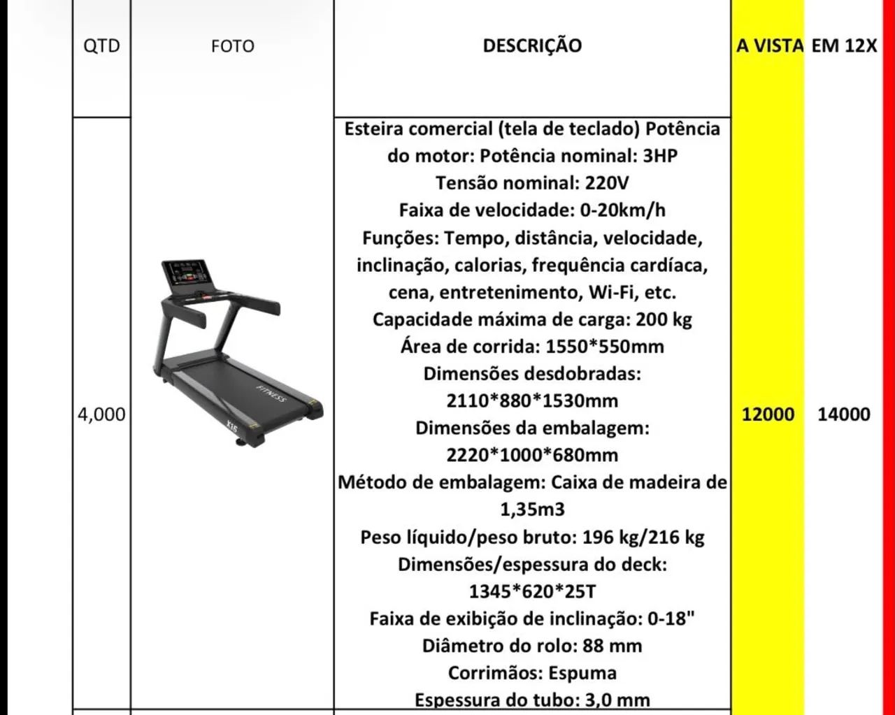 Esteiras 
