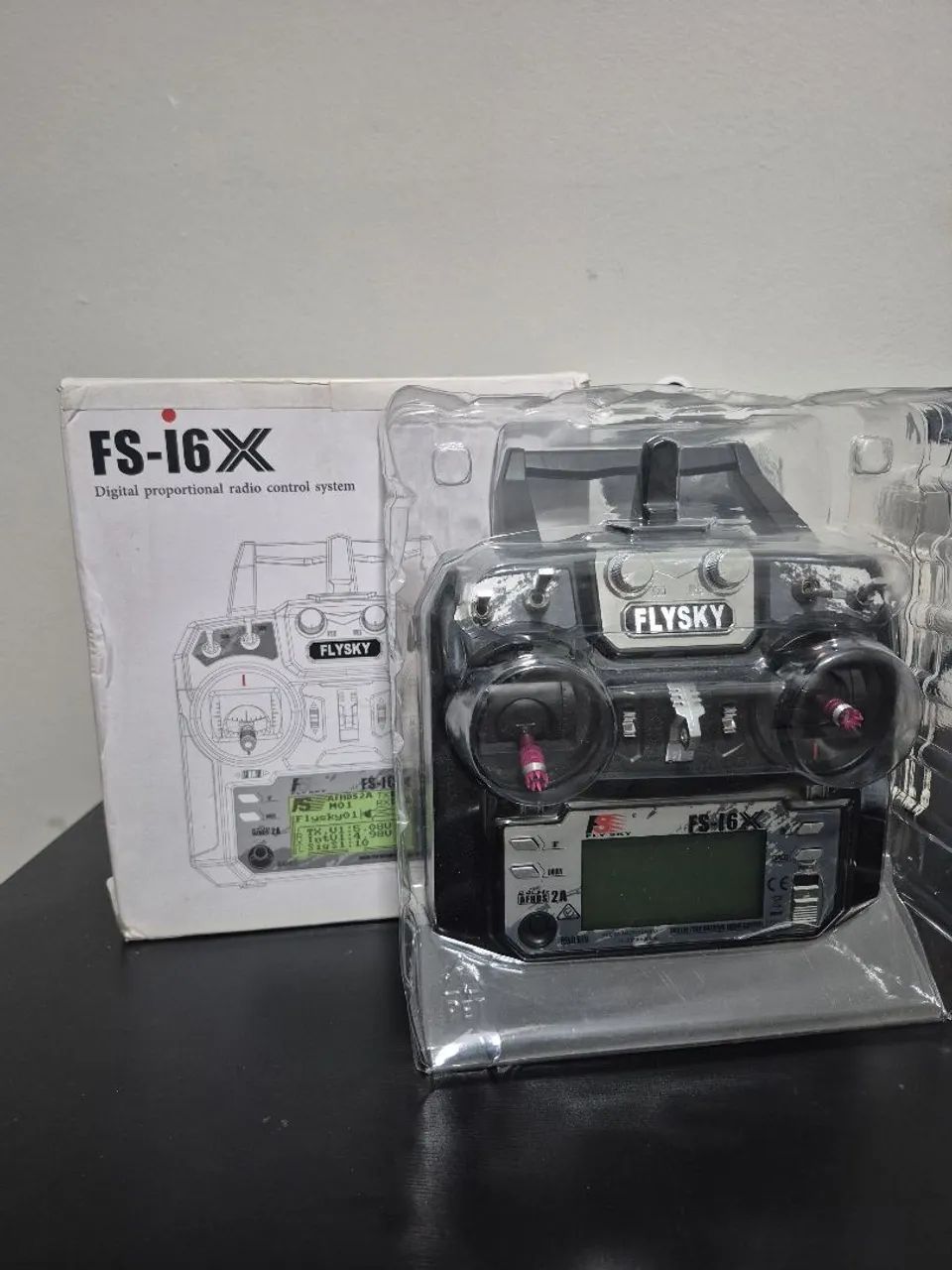 Rádio controle fly sky IF6-X + receptor FS-IA10B 