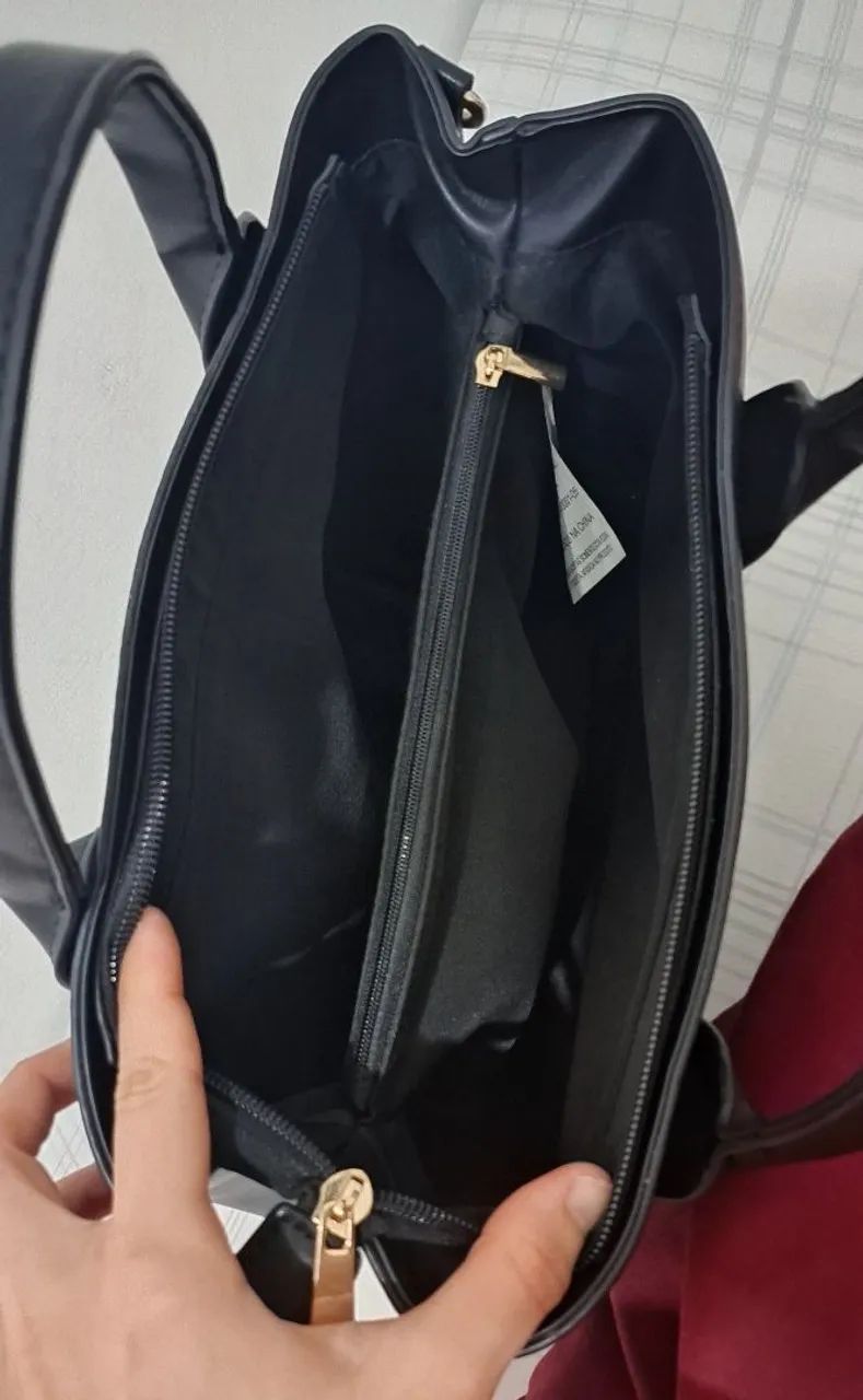 Bolsa média preta da C&A - Foto 2