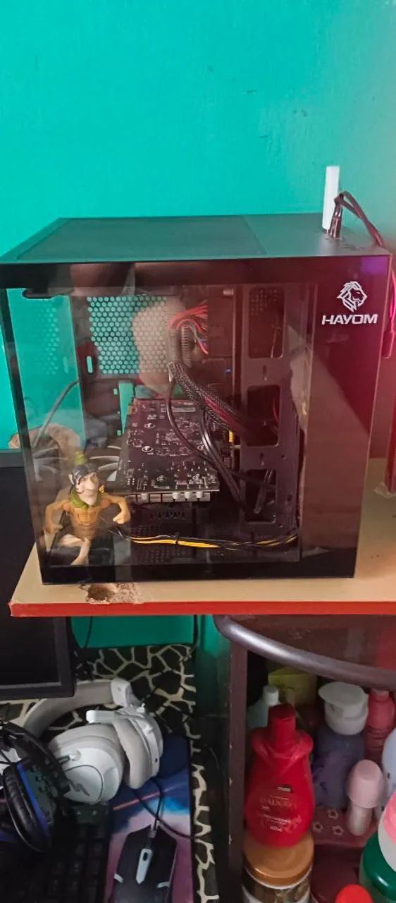 PC gamers gabinete aquário  - Foto 4