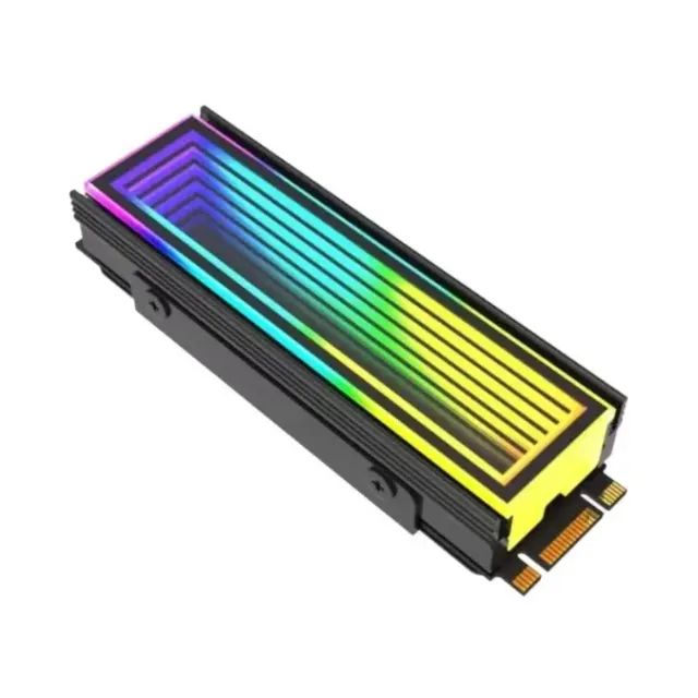 Dissipador SSD NVME com RGB