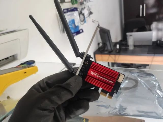 Placa de rede Wifi 1200 Mbps - Foto 2