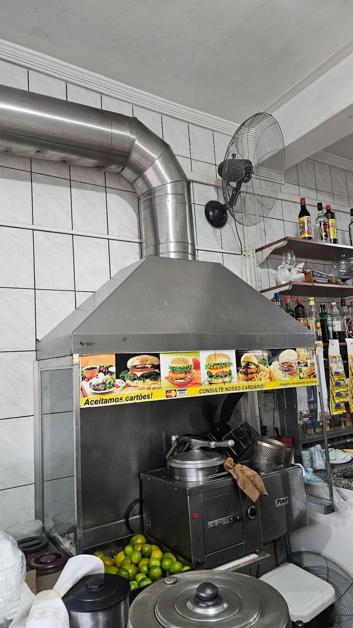 Coifa para restaurante 