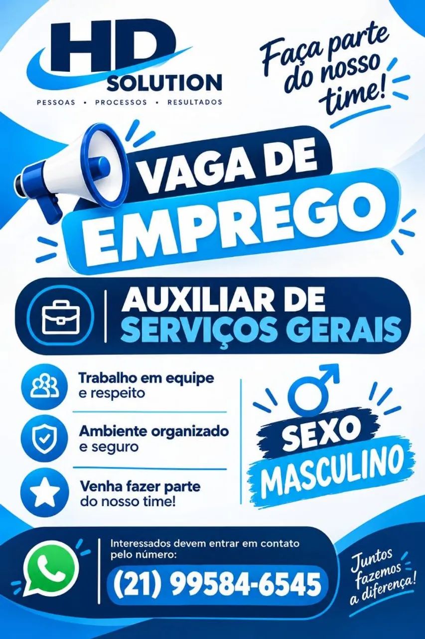 VAGA DE EMPREGO 