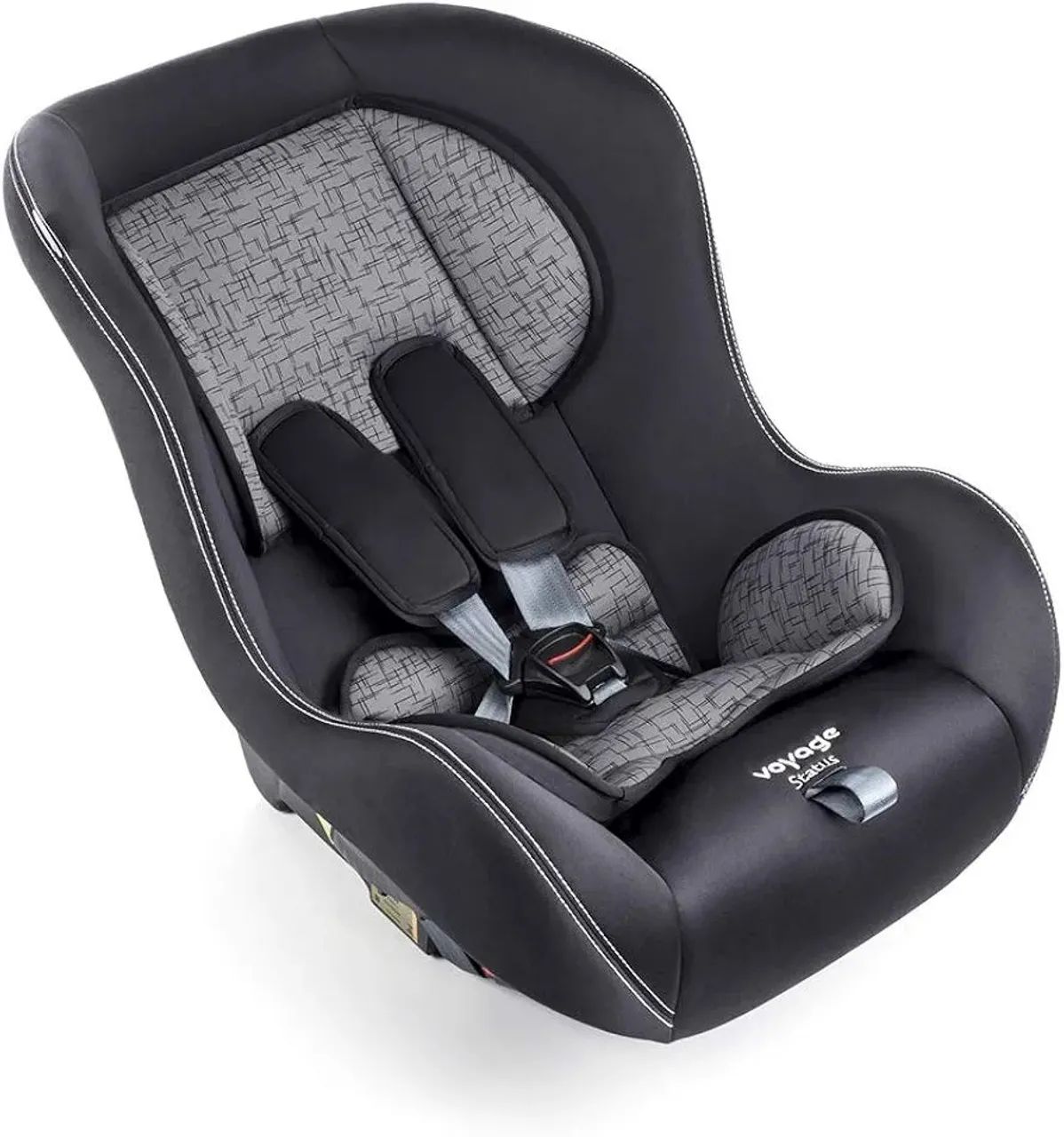 Cadeirinha de carro Status  para criancas de 0 a 25 Kg  marca Voyage - Preto e cinza<br>
