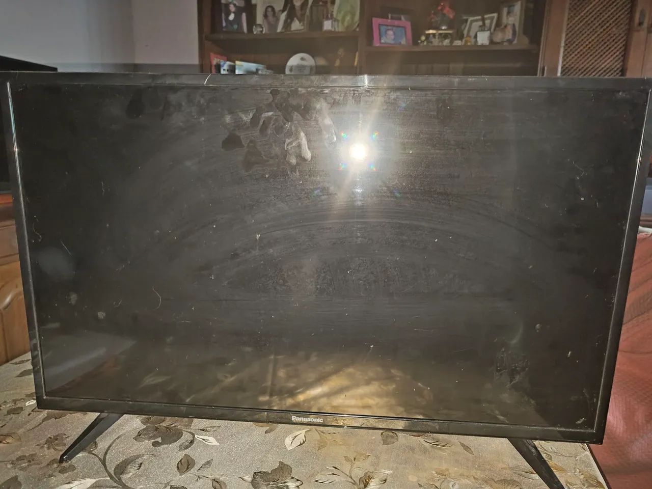 TV Panasonic LED LCD 32 display quebrado - Foto 3