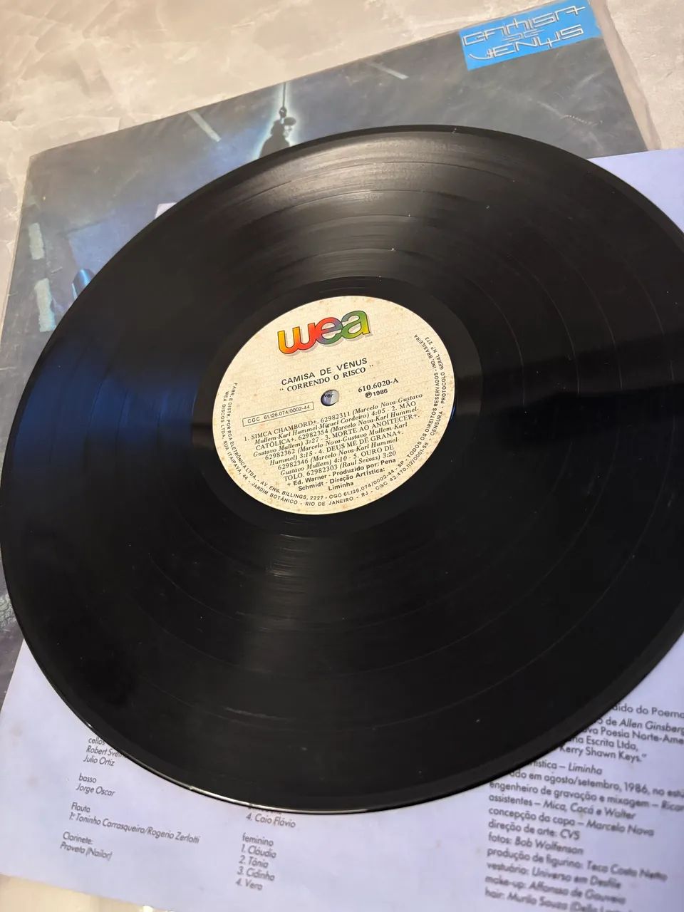 Disco de vinil - Camisa de Vênus - 1986 - Foto 4