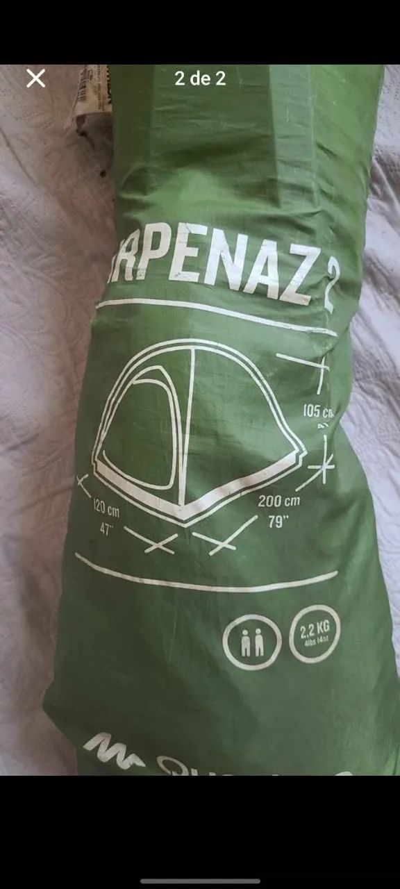Barraca militar para acampamento  - Foto 2