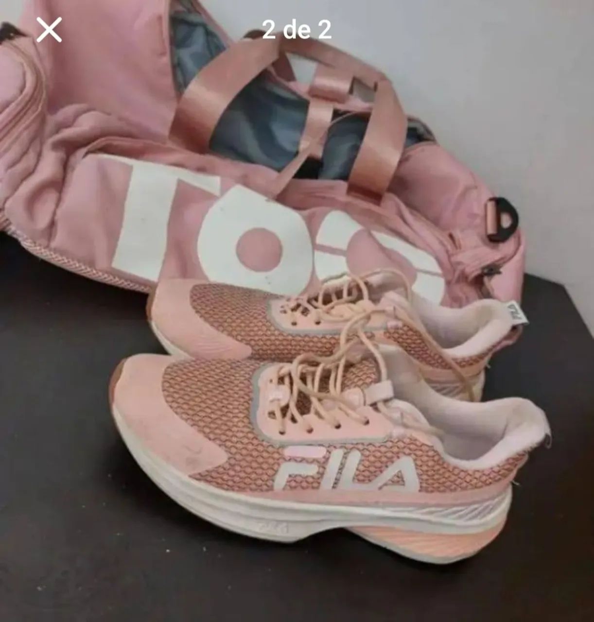 Tênis fila original num 37 com bolsa