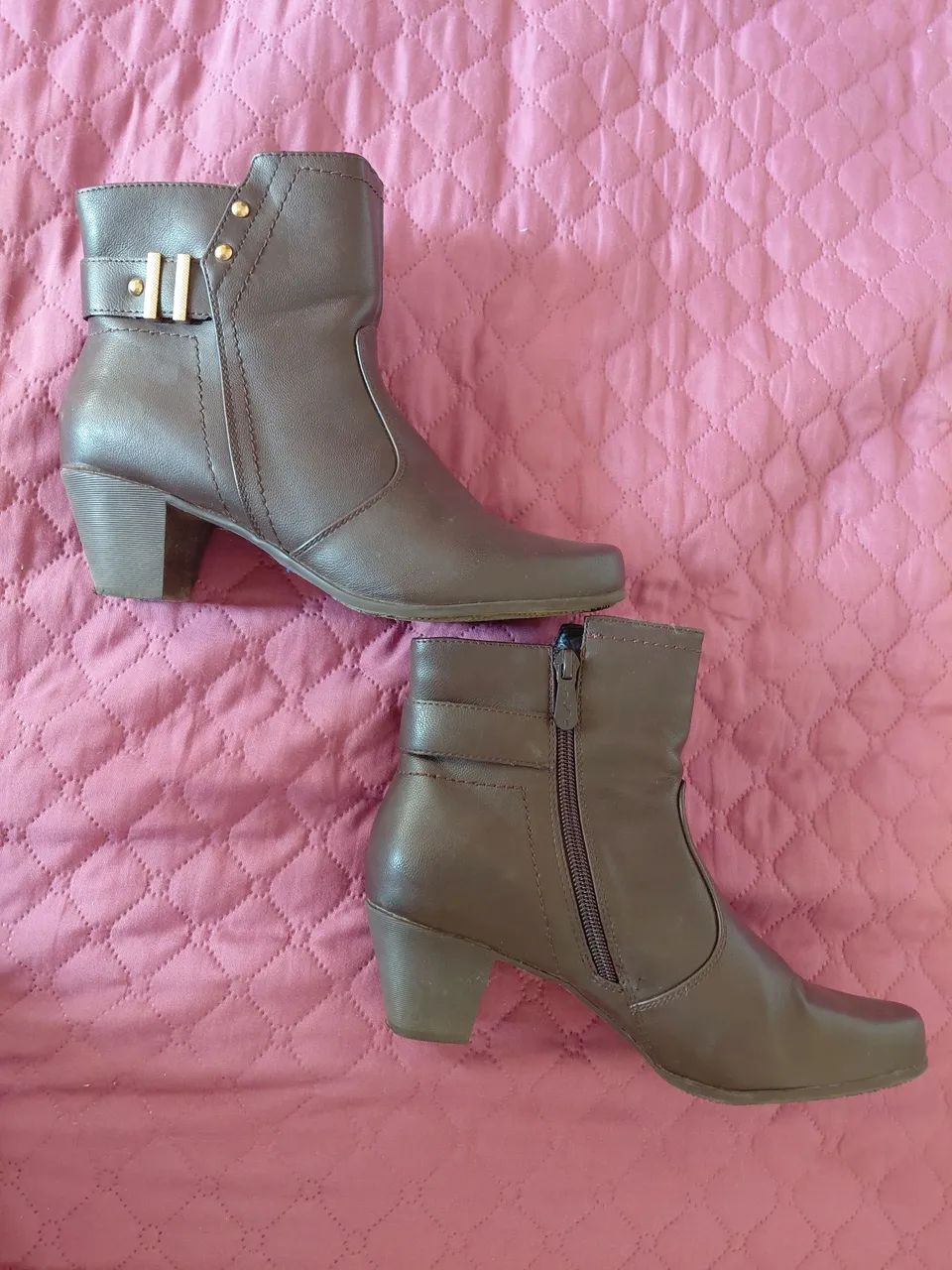 Bota feminina cano curto - Foto 2