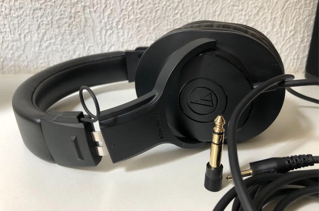 Fone pro audio technica ATH M20x - Foto 3