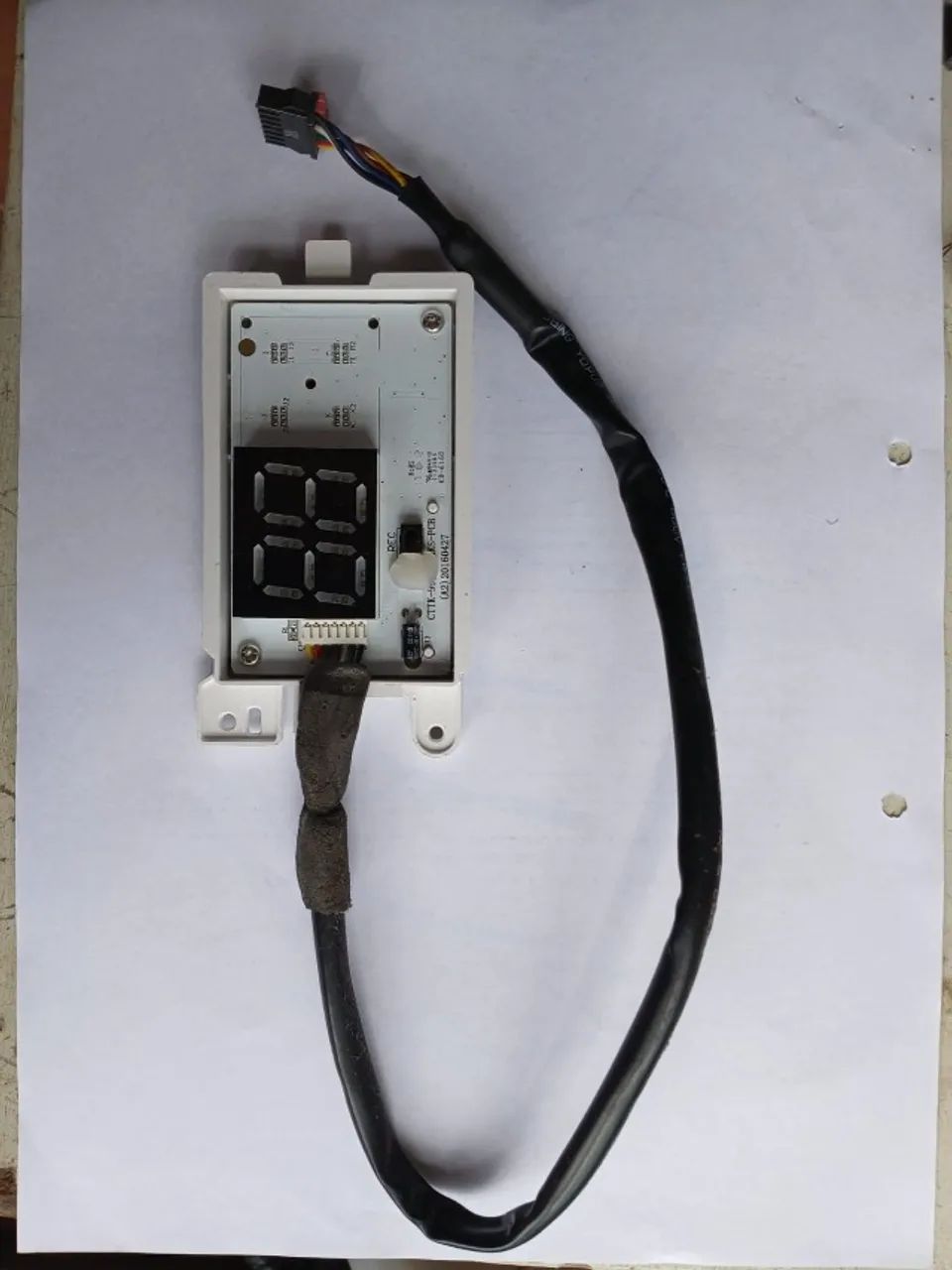 placa display eletrônica ELGIN usada 