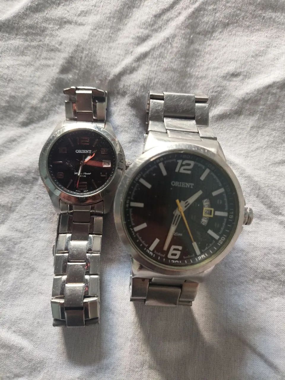 Vendo par de relógios Orient