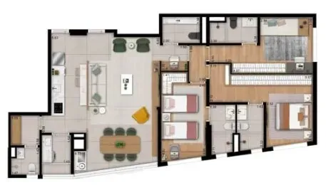 PLANTA 121m²