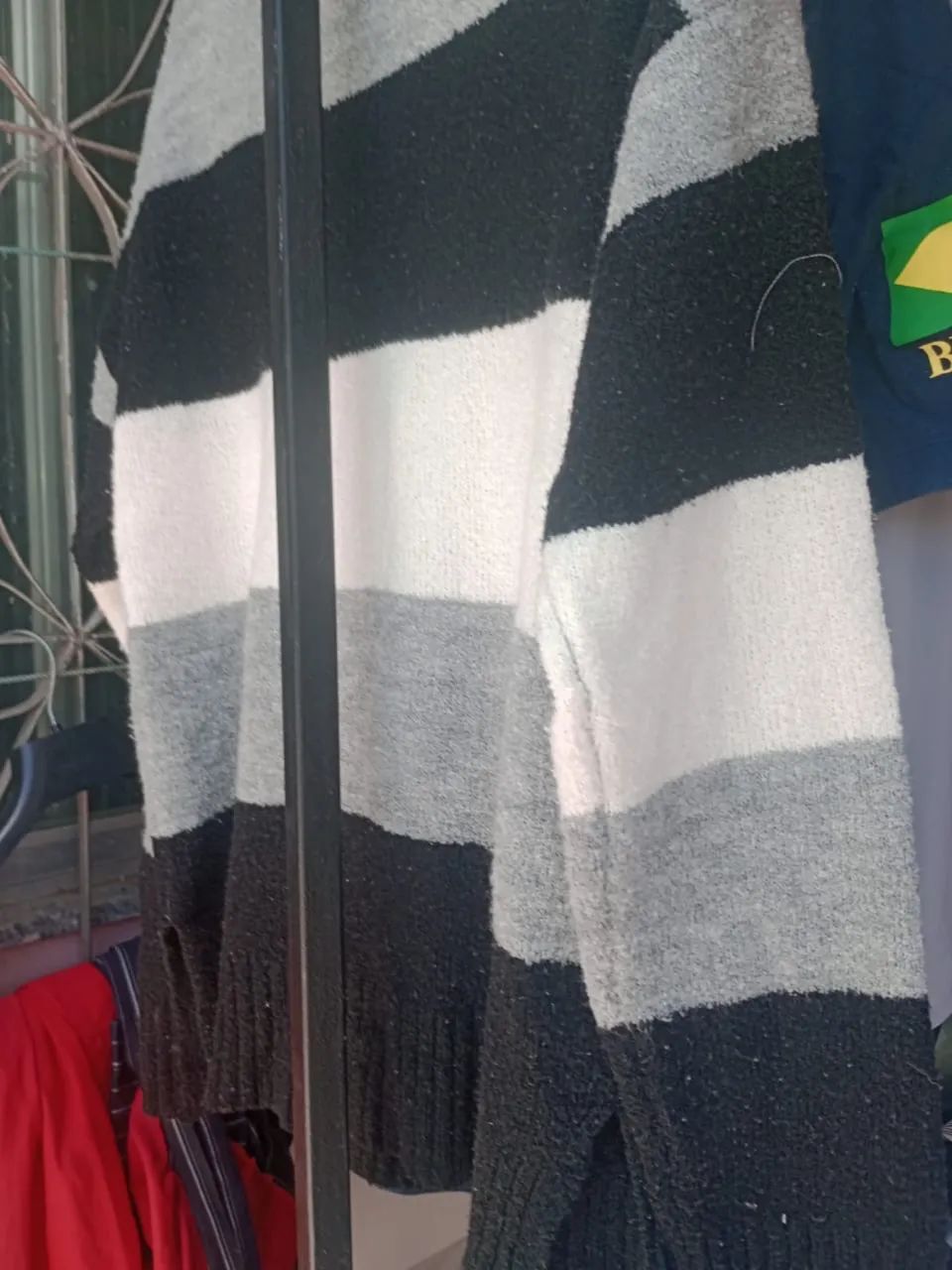 Kit macacão e casaco de lã