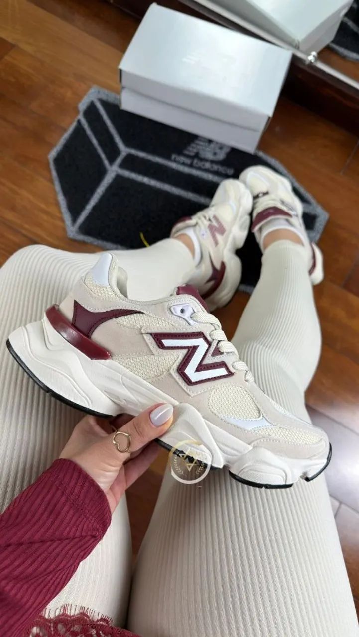 Tênis new balance branco vermelho  - Foto 3